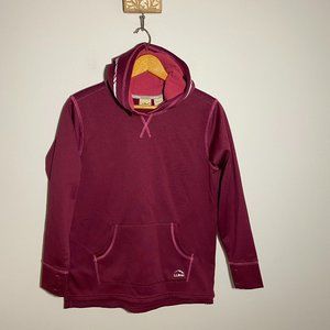 LL Bean Girls Sweather Hoodie Size L (14-16)